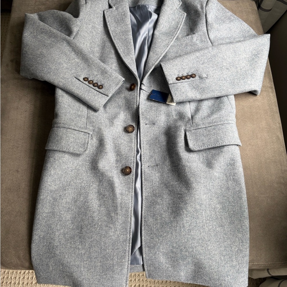 Stafford light blue Men's Coat